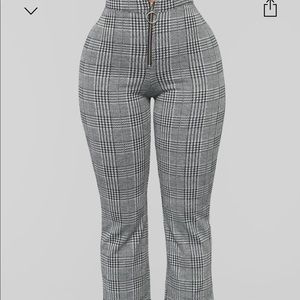 Don’t crop me out plaid pants